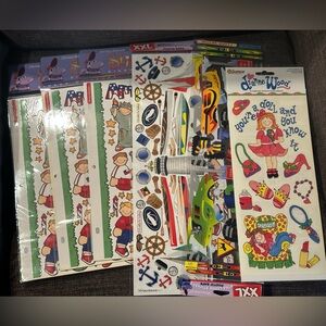 Colorful Large Size Sticker Bundle